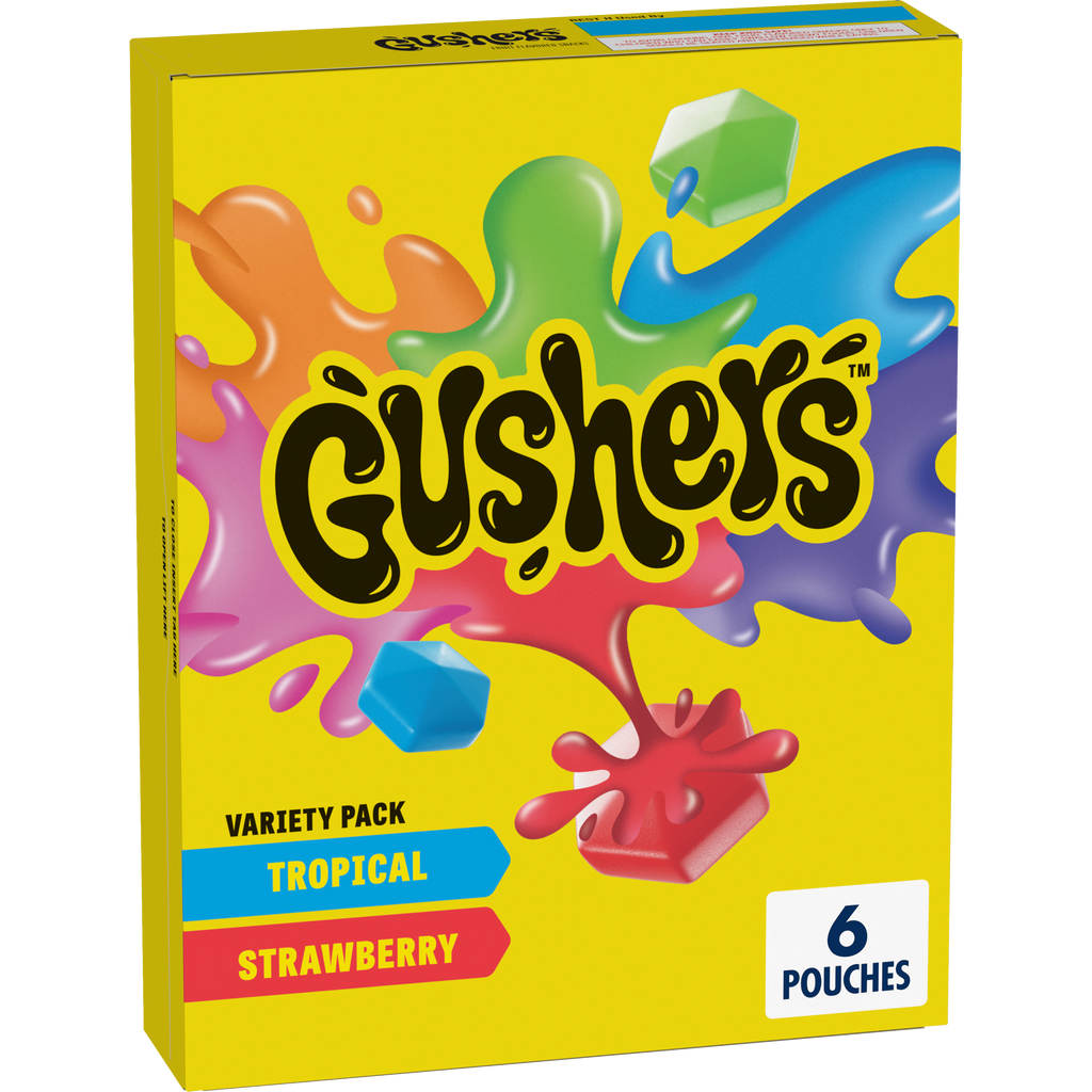 Gushers Candy, 6 Pouches