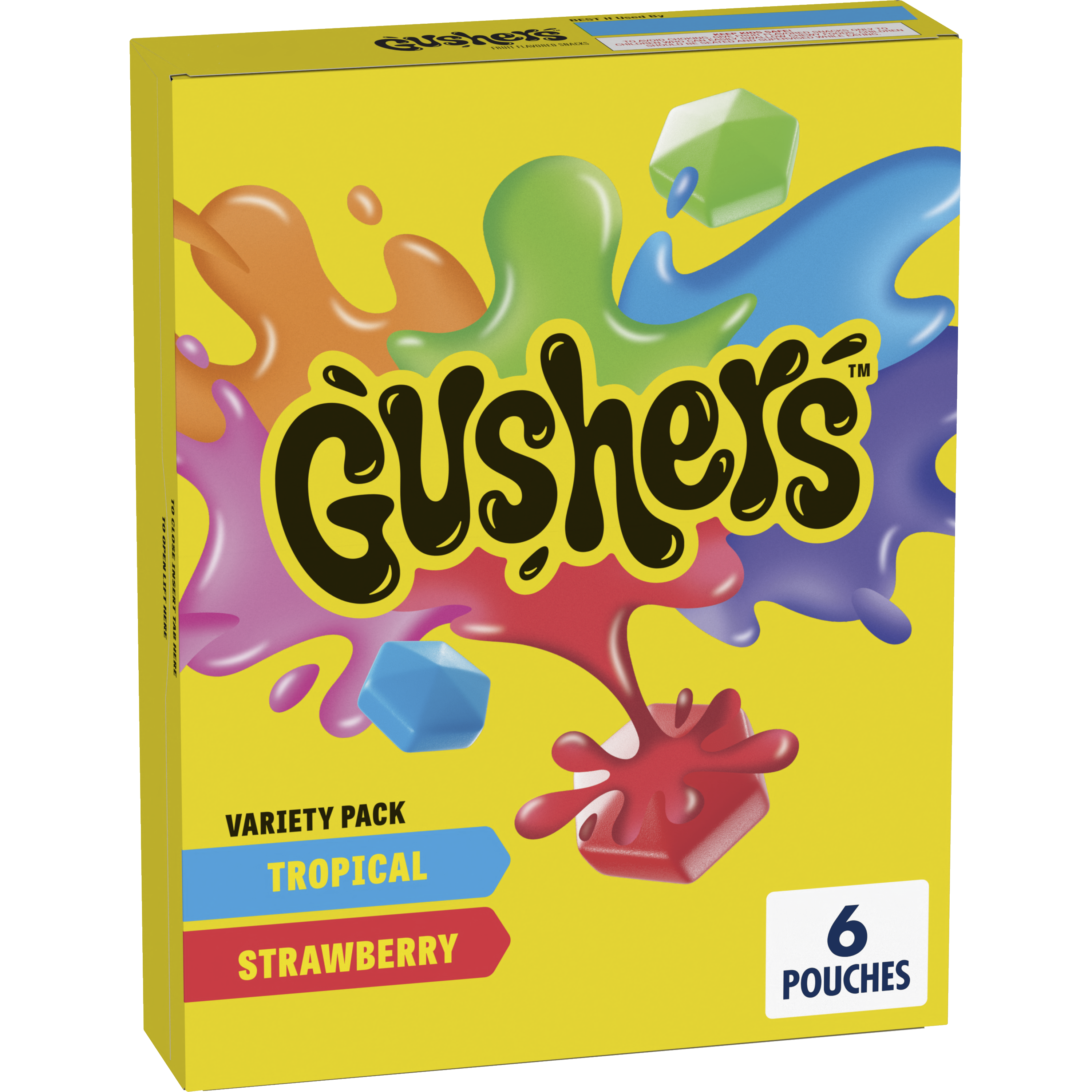 Gushers Candy, 6 Pouches