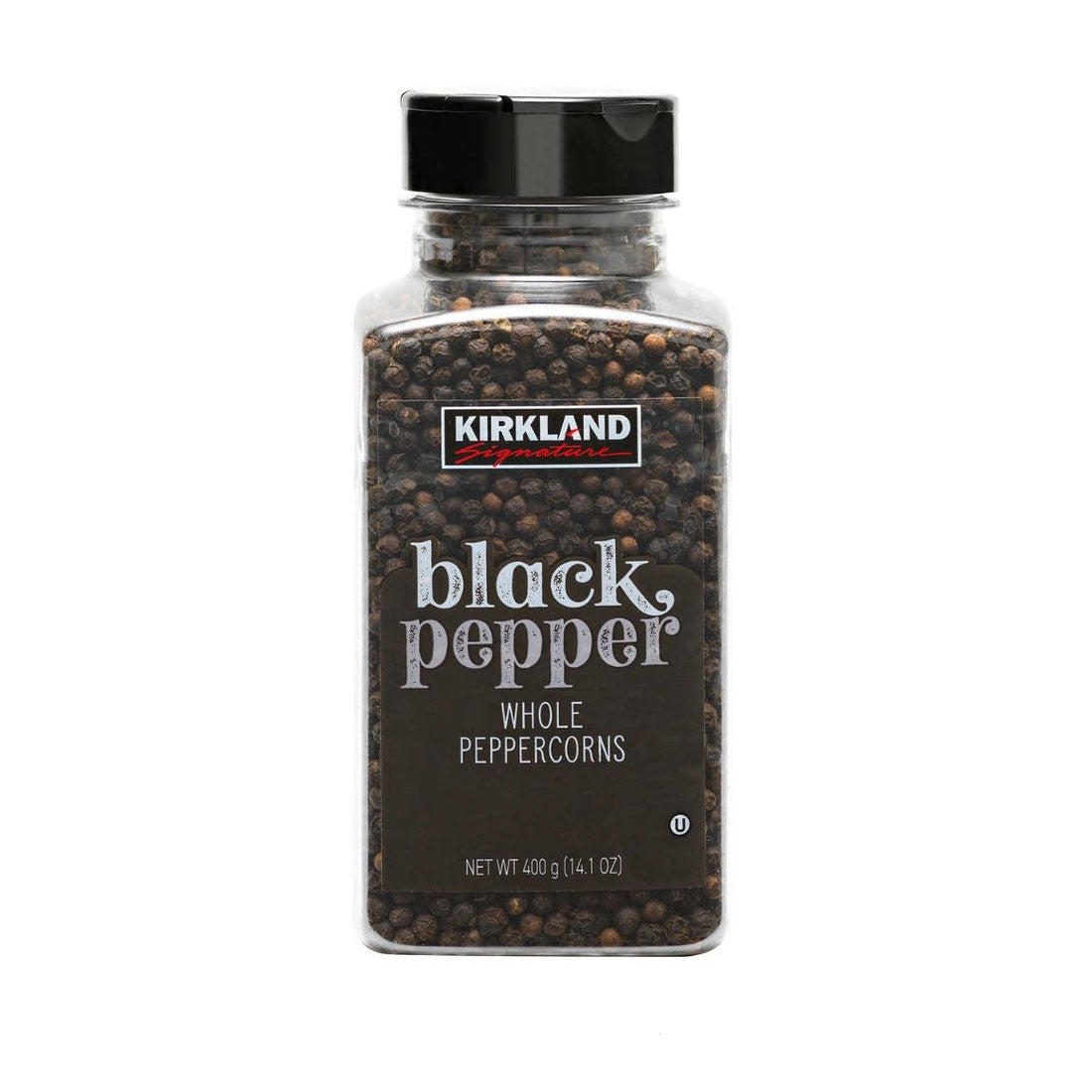 Kirkland Signature Whole Black Peppercorns 400g