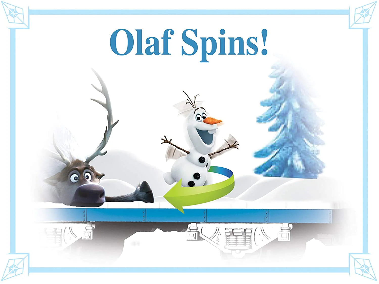 Lionel Disney Frozen Train set Ready-to-play 712051 (37ps)