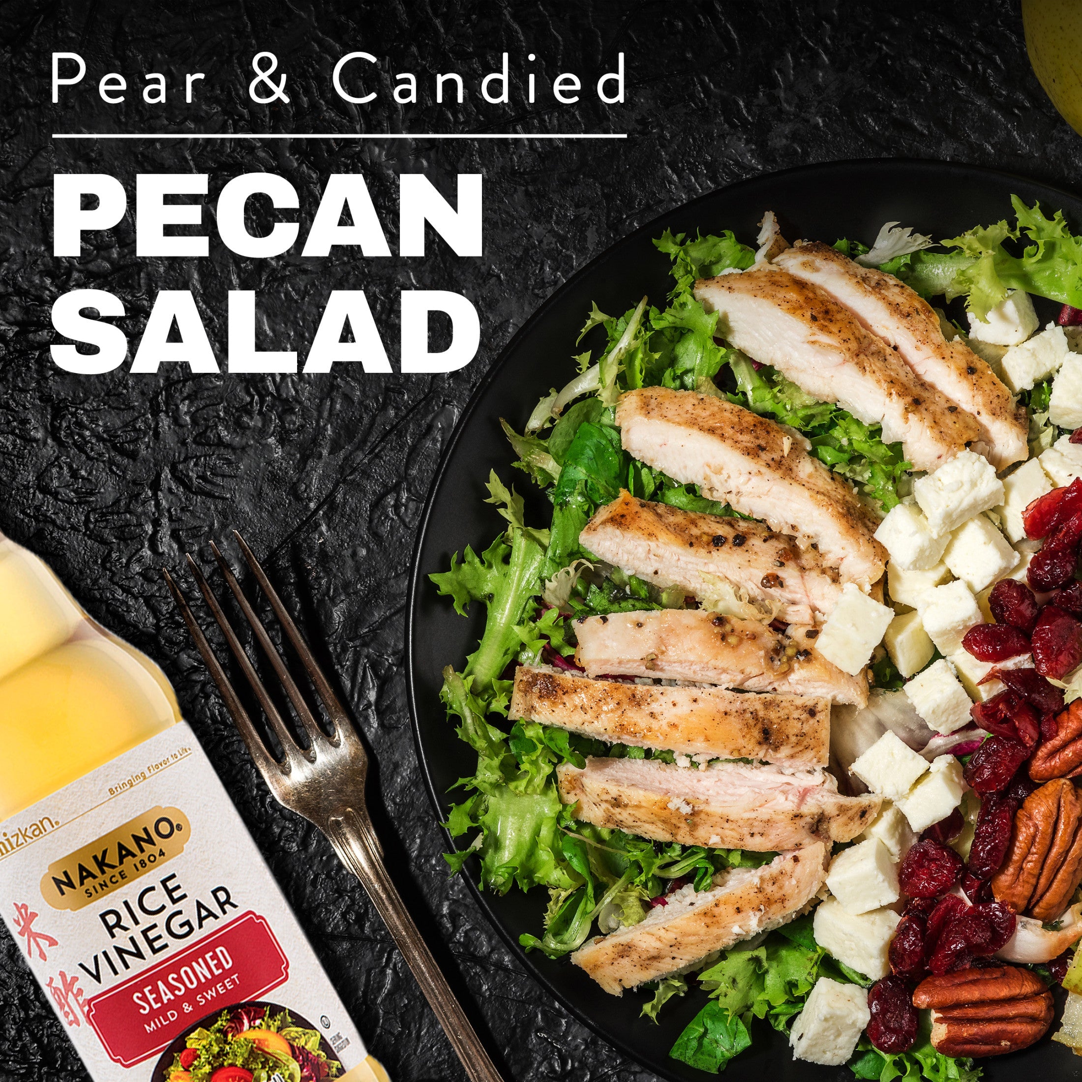 Nakano Rice Vinegar Seasoned Mild and Sweet, 355 ml