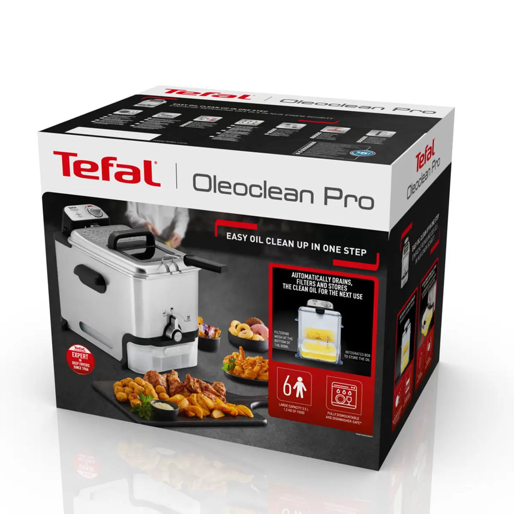Tefal Oleoclean Pro Deep Fryer FR8041401
