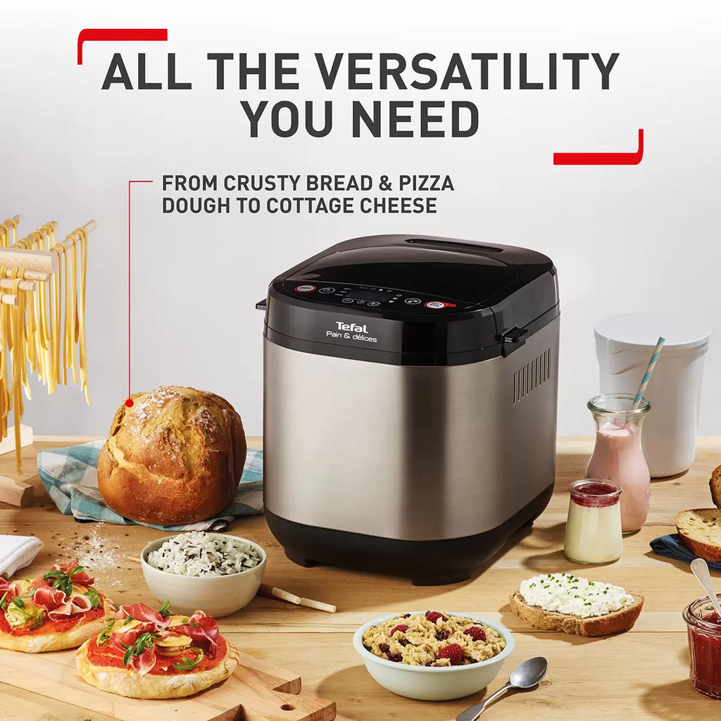 Tefal Pain & Delices PF240E40 Breadmaker makes all types of bread, plus pasta and pizza dough