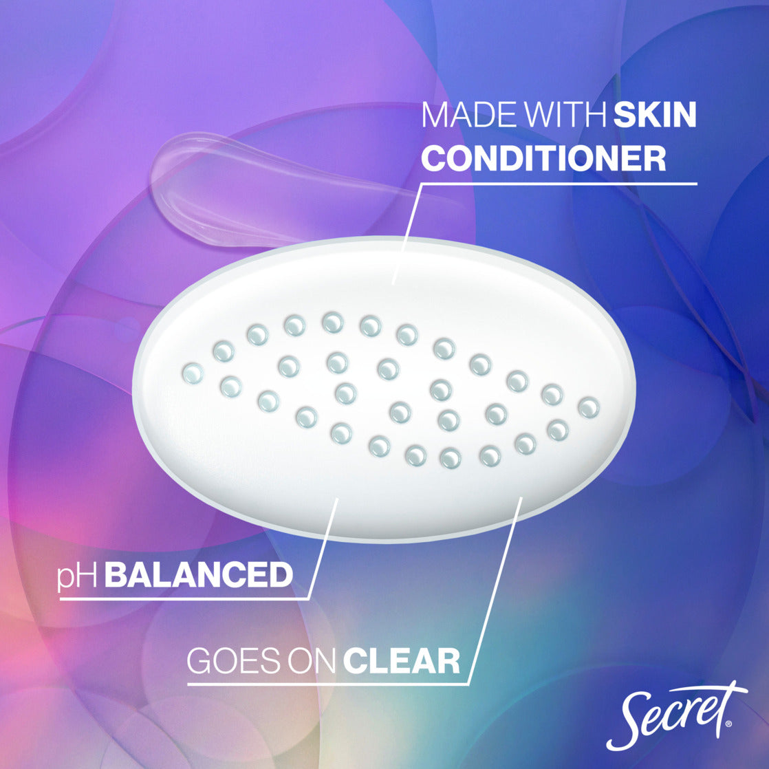 Secret Fresh Antiperspirant Deodorant Clear Gel - Refreshing Berry Scent, 2.6 Oz (Pack of 2)