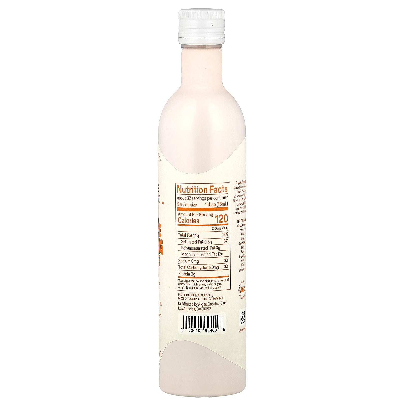 Algae Cooking Club Chef, 16 Oz (473 ml)