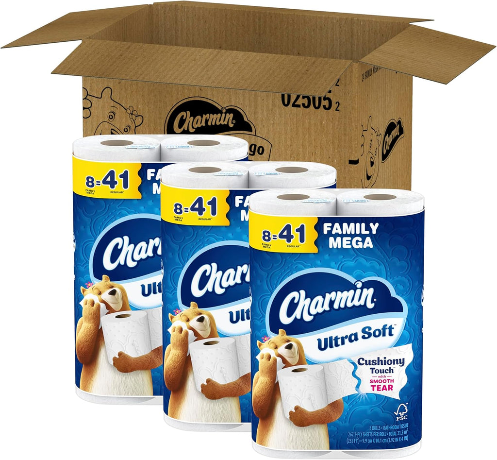 Charmin Toilet Paper 24 Mega Rolls