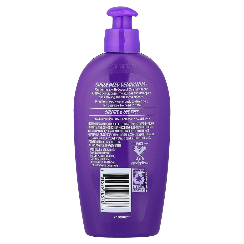 Aussie Leave-In Detangling Milk Miracle Curls | 200 ml (6.7 Oz)