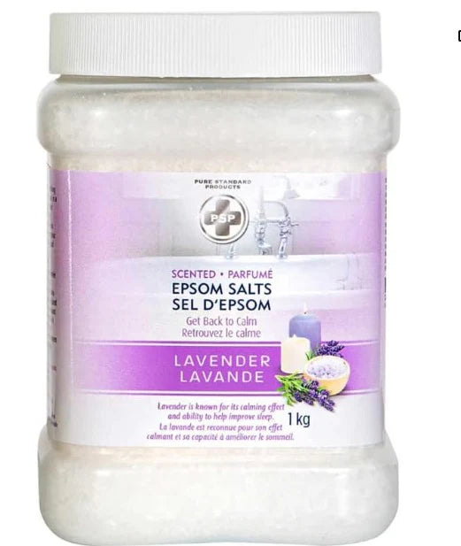 PSP Care Epsom Salts Lavender Scented, 1 kg