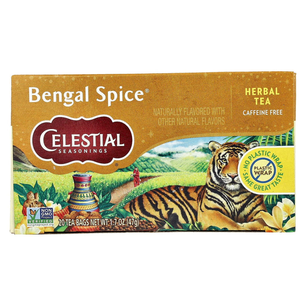 Celestial Seasonings Caffeine Free Bengal Spice Herbal Tea, 20 Tea Bags