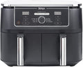 Ninja Foodi Max Dual Zone Air Fryer [AF400UK] 2 Drawers, 6 Cooking Functions, 9.5L, Black