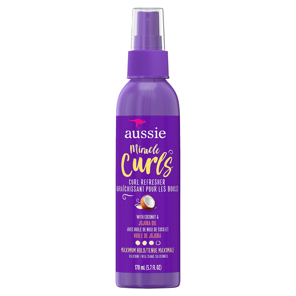 Aussie Miracle Curls Curl Refresher Maximum Hold, 170ml (Pack of 2)