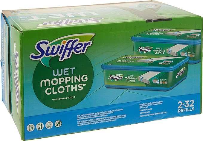 Swiffer Sweeper Wet Mopping Cloths With Fresh Scent- Refills
