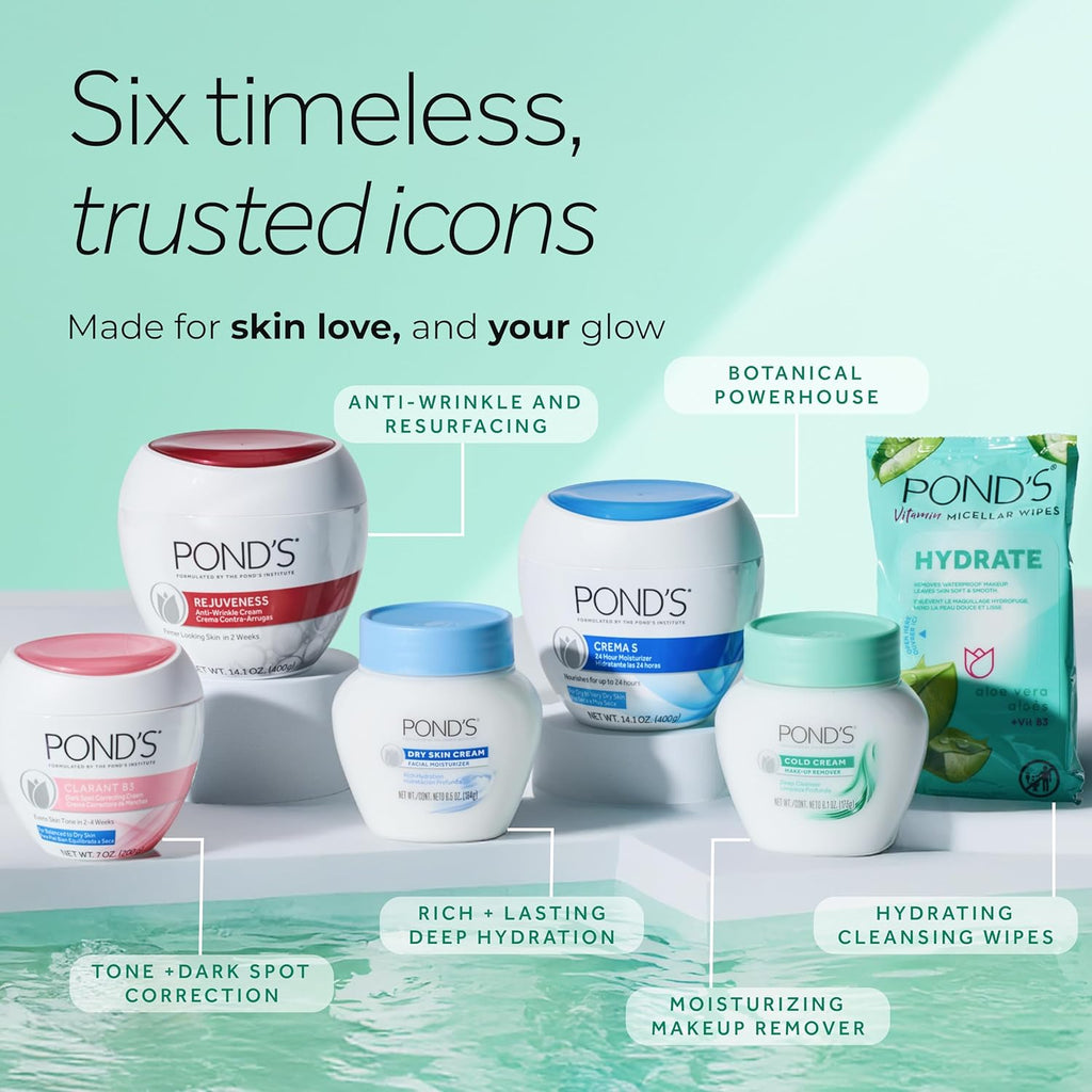 Pond’s Cold Cream Deep Cleanser & Makeup Remover, 6.1oz (173g)