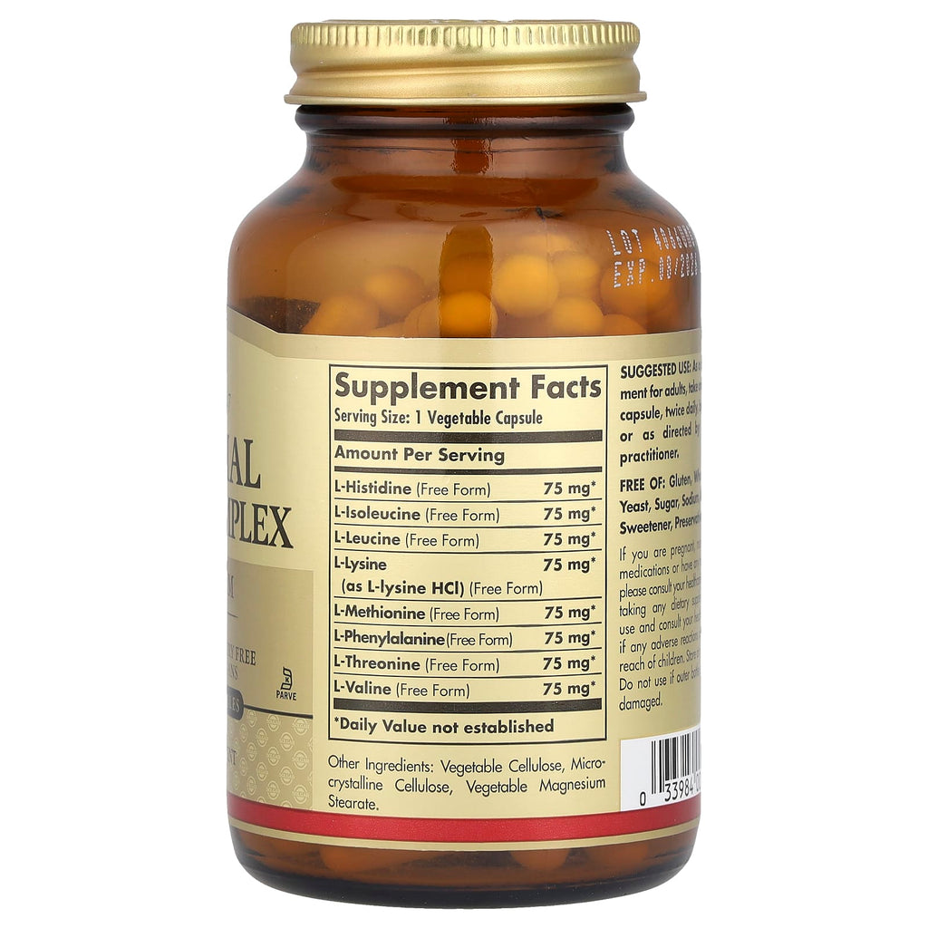 Solgar Essential Amino Complex, 90 Capsules