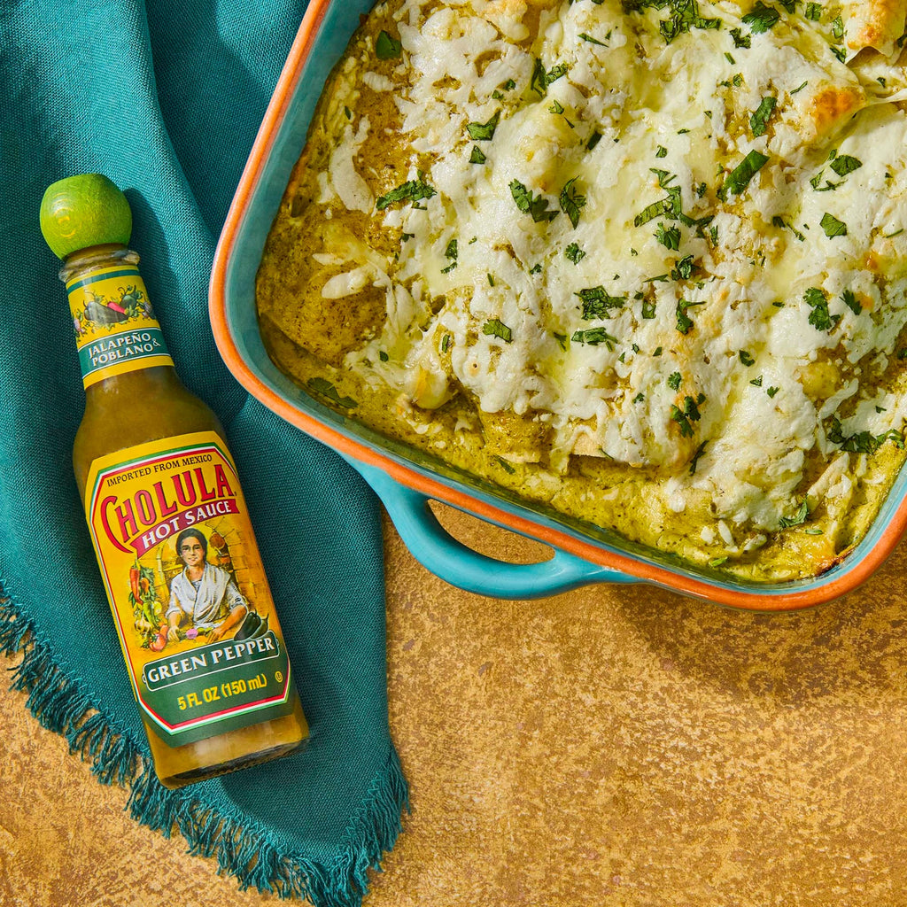 Cholula Green Pepper Hot Sauce, 5 Oz (150 ml)