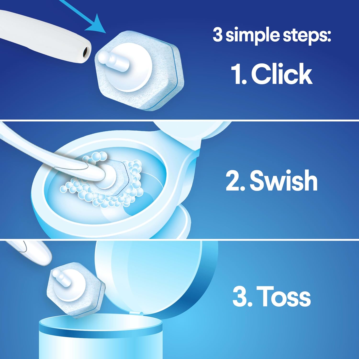 Clorox Disposable Toilet Wand | Pack of 8