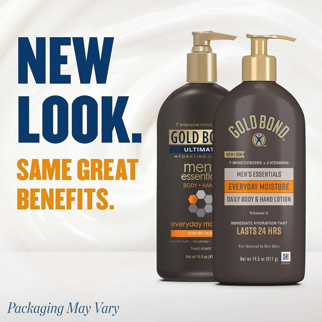 Gold Bond Men's Everyday Essentials Lotion | 14.5 Oz