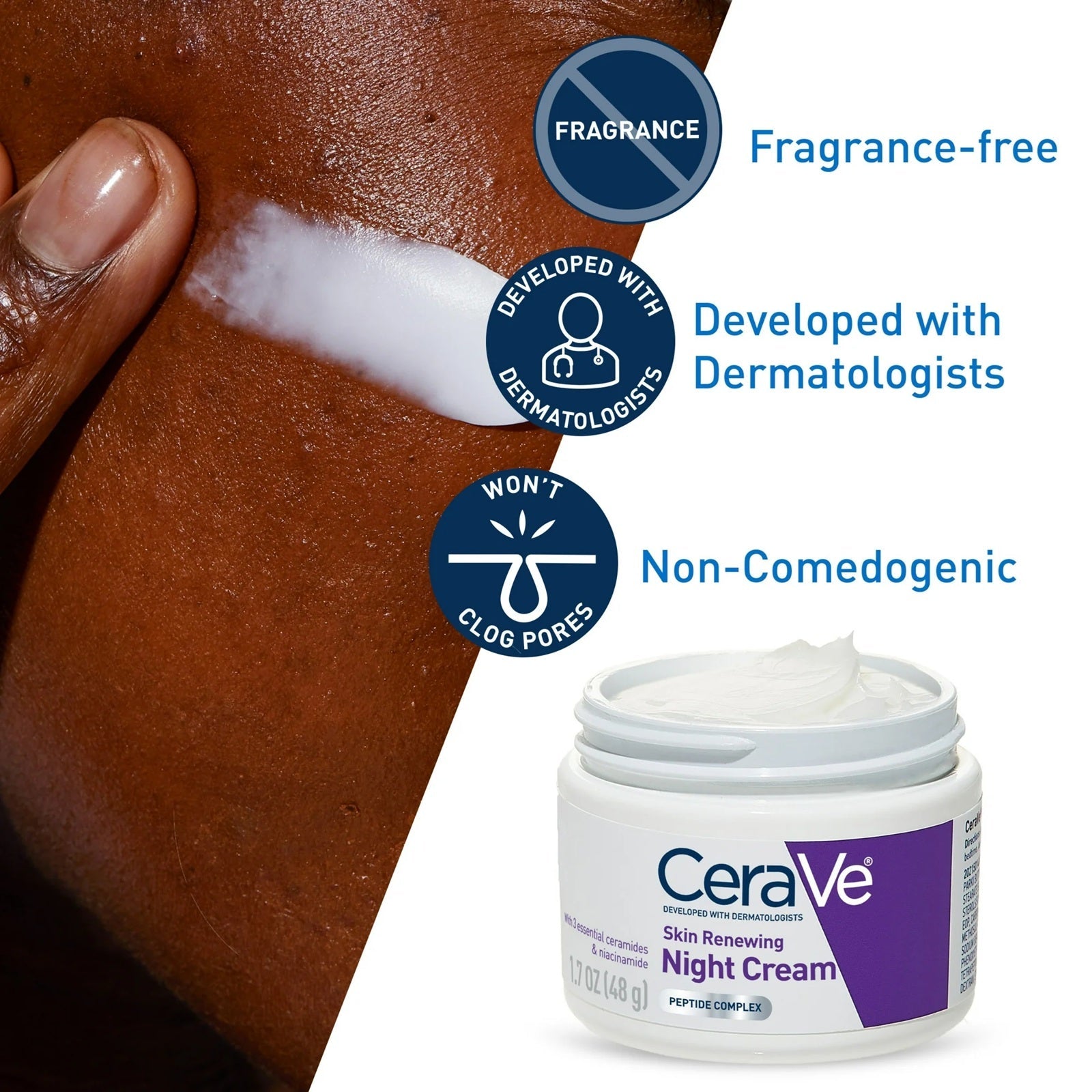 CeraVe Skin Renewing Night Cream 48g