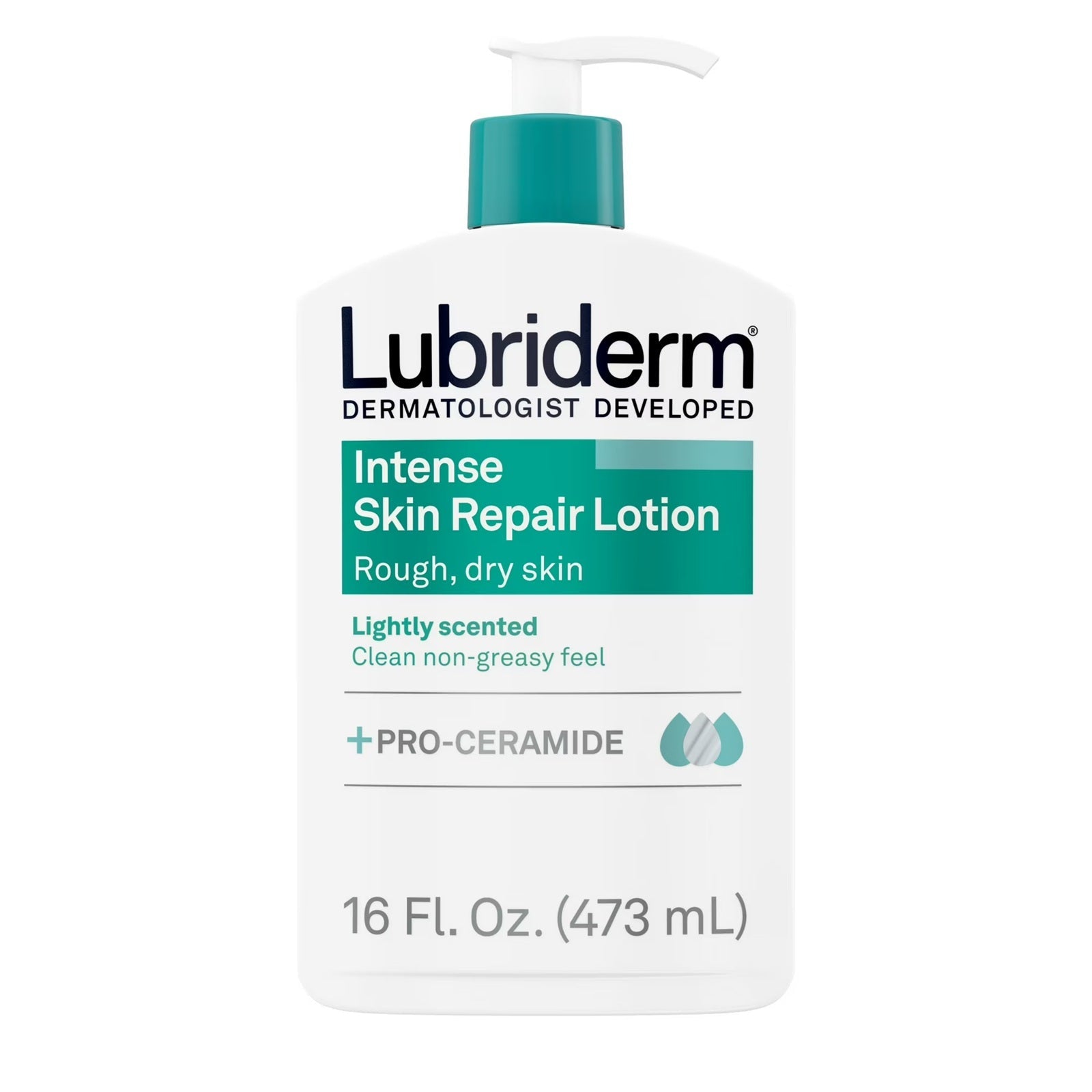 Lubriderm Intense Skin Repair Body Lotion | 16 Oz (473 ml)