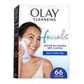 Olay 2-In-1 Combination/Oily Daily Facial Cloths, 66-Count