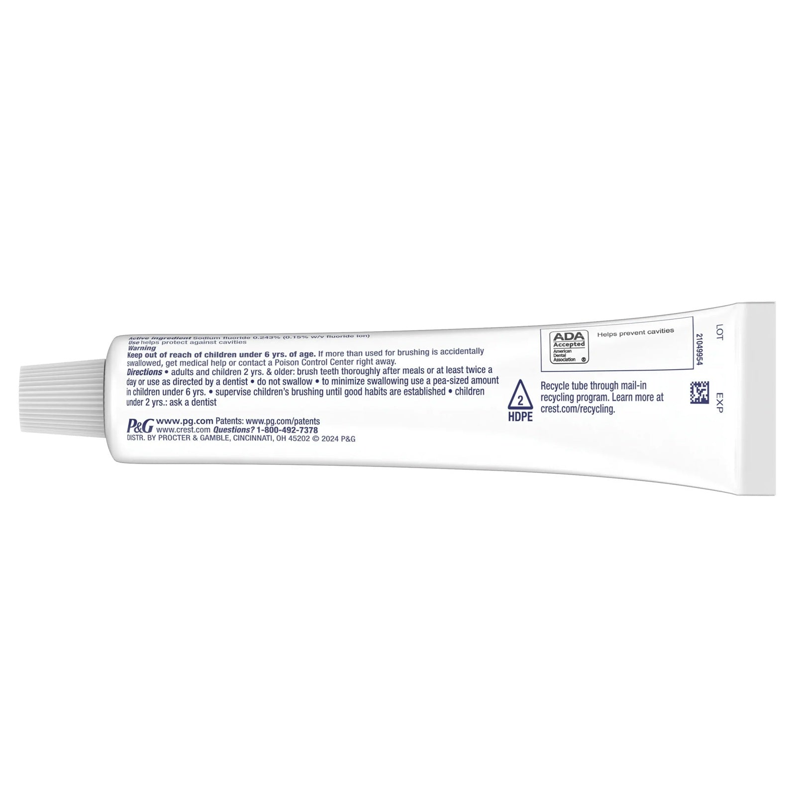Crest Cavity Protection Toothpaste, 8.2 Oz