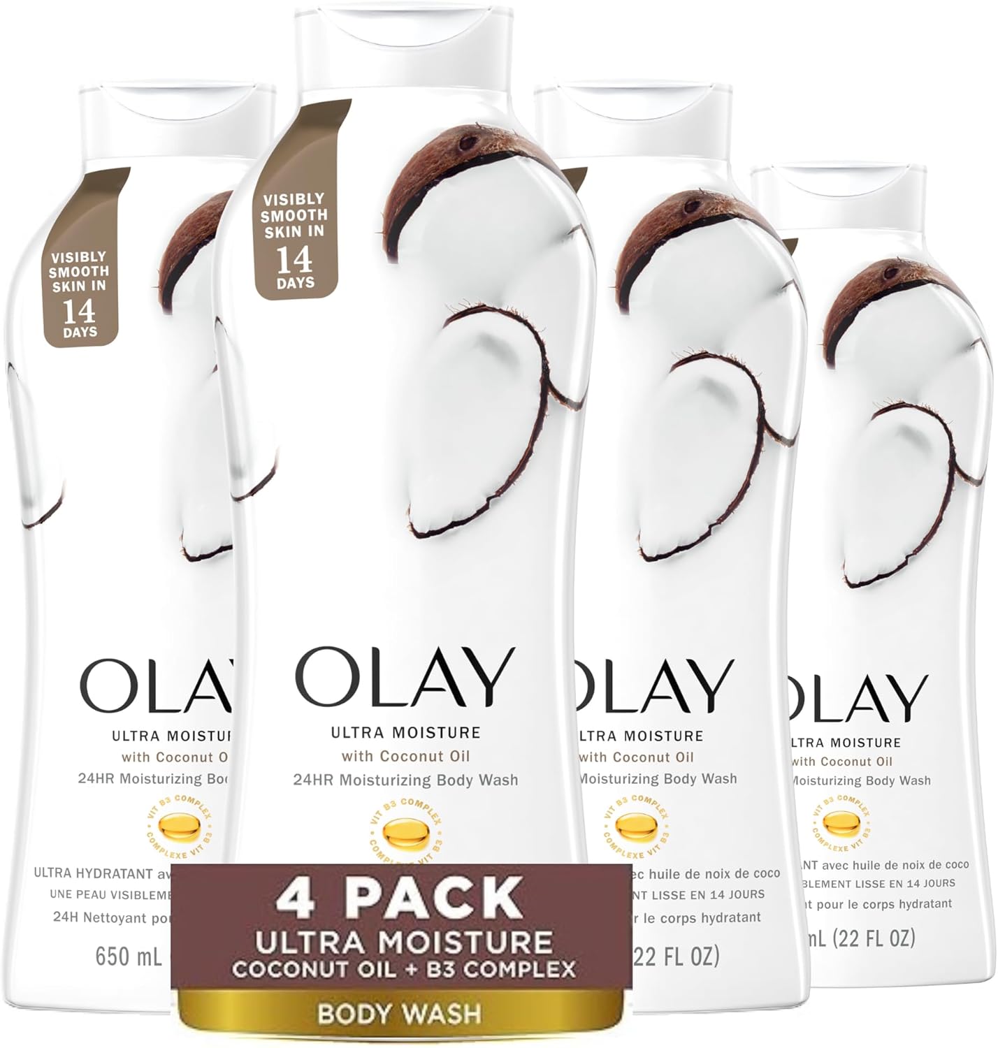 Olay Ultra Moisture Body Wash with Coconut Oil | 22 Oz