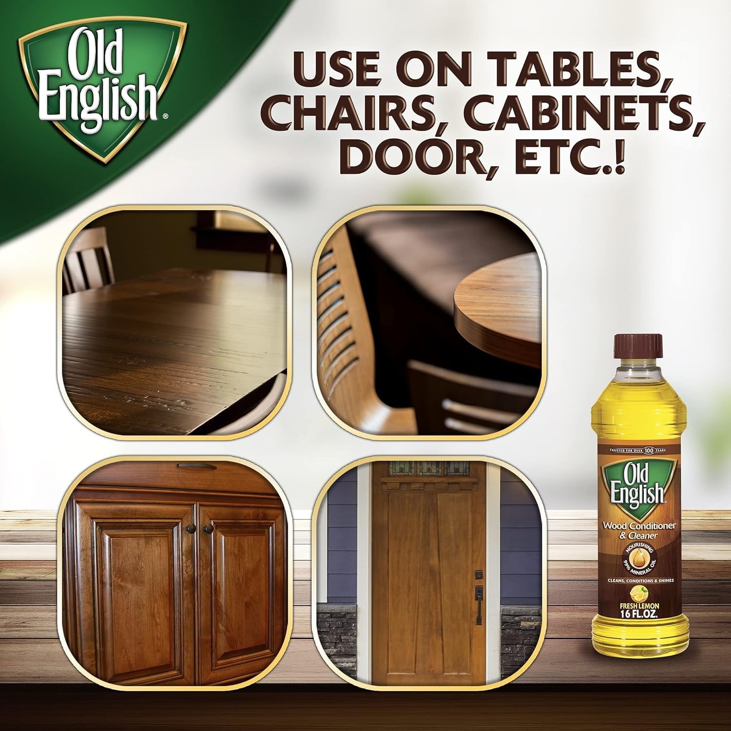 Old English Lemon Oil | 16 Oz