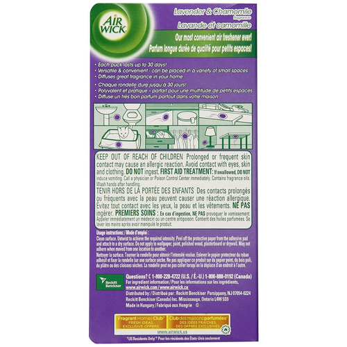 Air Wick Stick Ups Air Freshener, Lavender & Chamomile (2 Count)