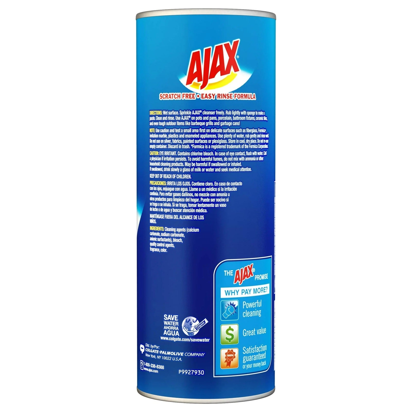 Ajax All-Purpose Cleaner with Bleach – Floral Scent - 21 oz (595g)
