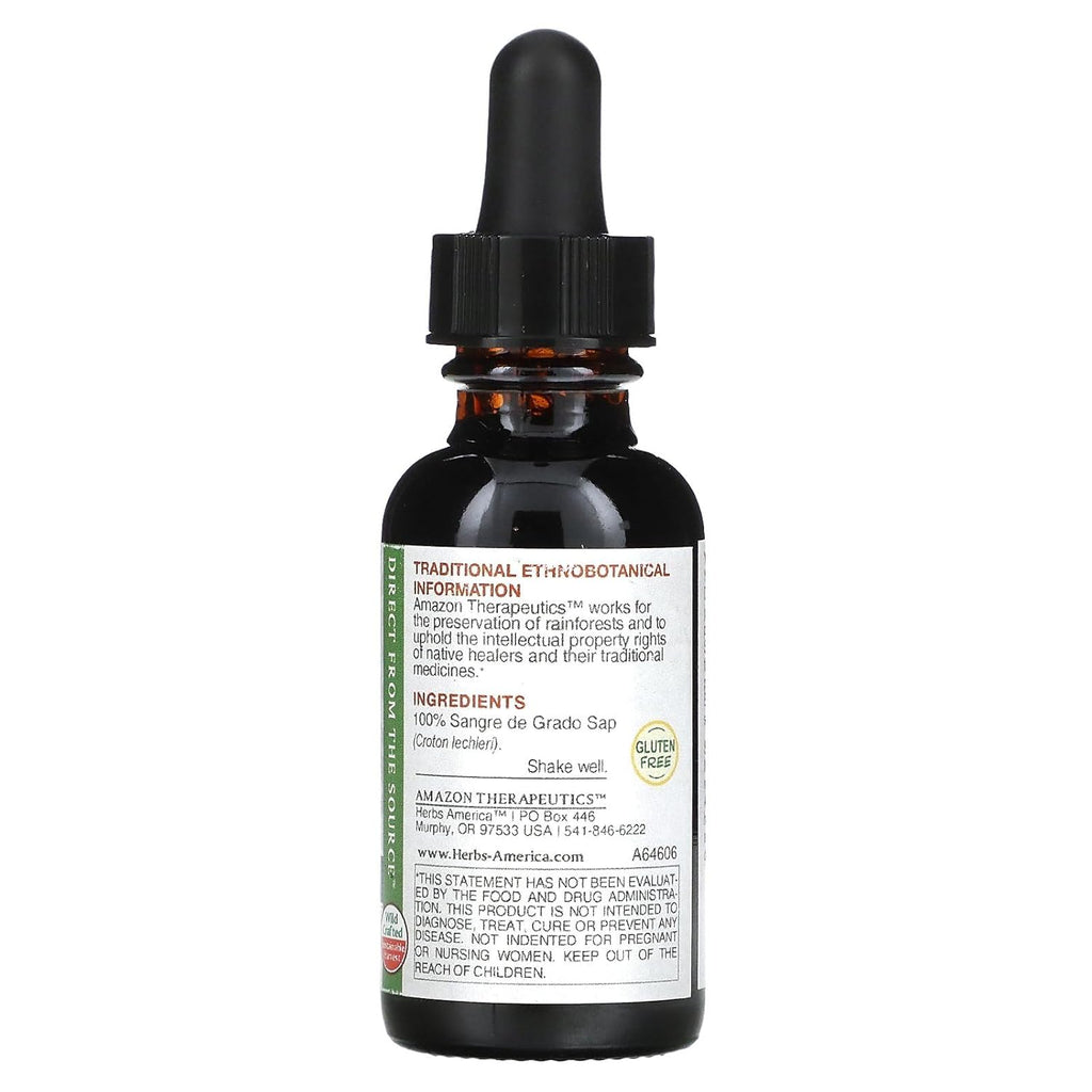 Amazon Therapeutics Sangre de Grado Dragon's Blood | 1 Oz (30 ml)