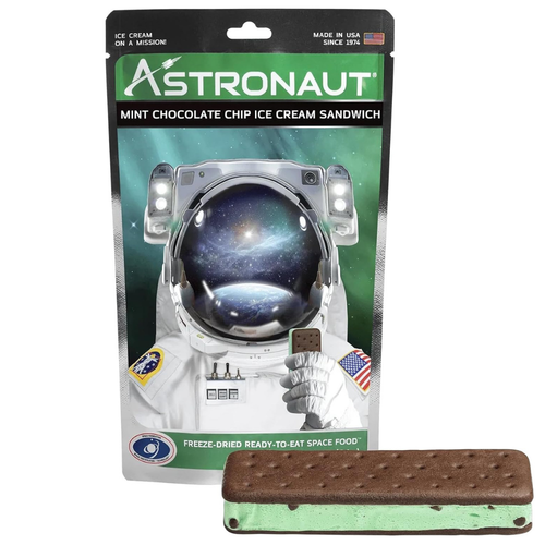 Astronaut Foods Mint Choc Chip Ice Cream Sandwich, 31g