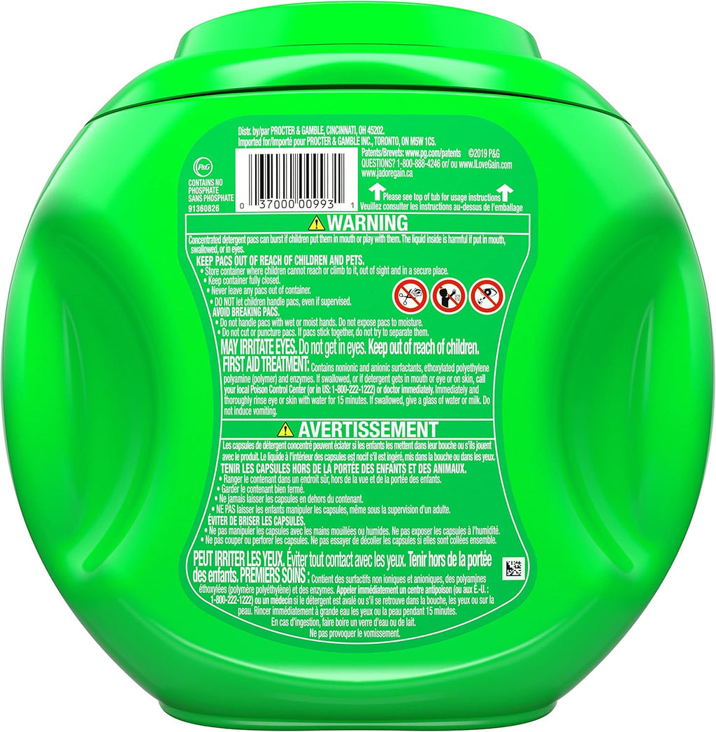 Gain Flings Laundry Detergent Pacs - Moonlight Breeze, 42 Count