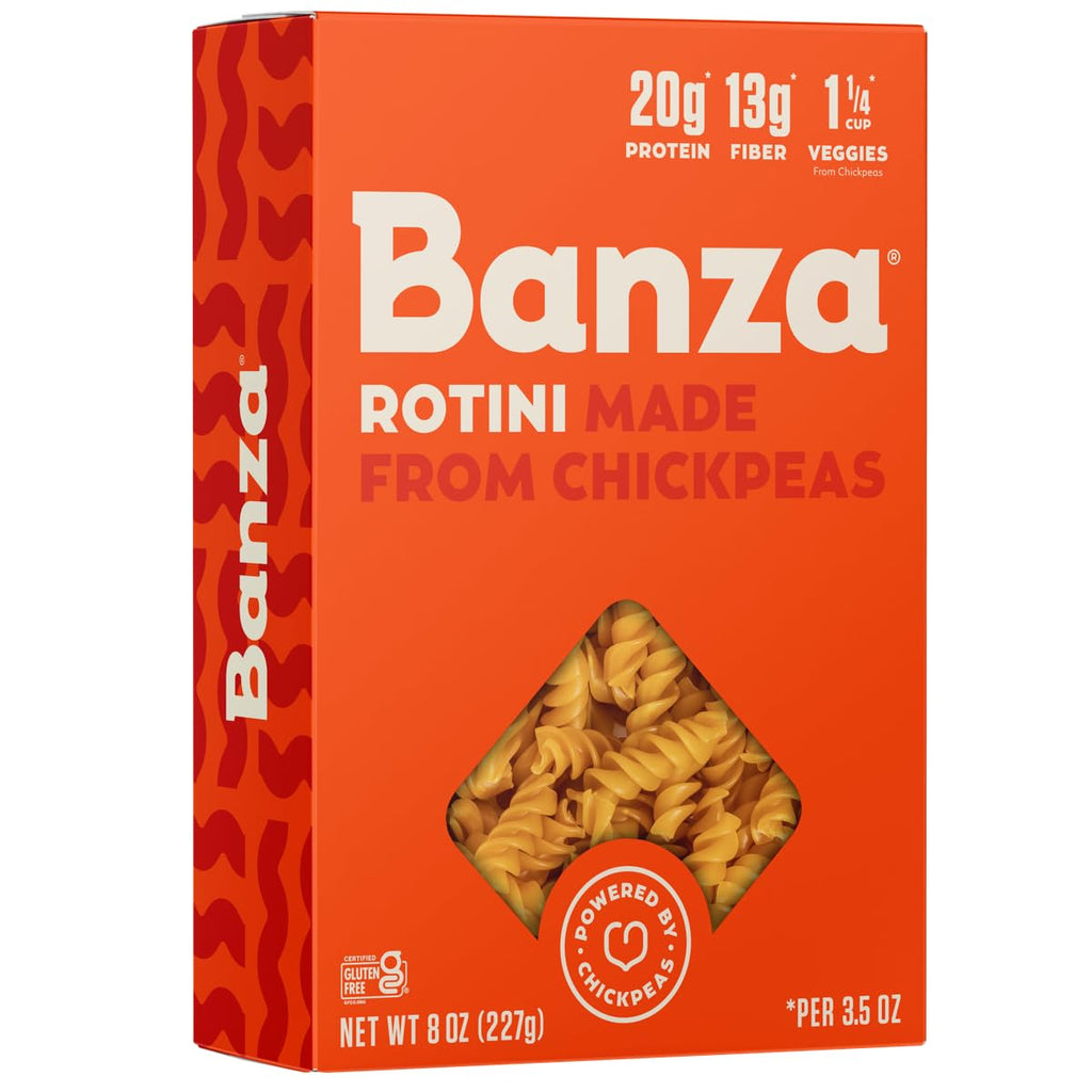Banza Chickpea Pasta Rotini - Gluten Free, 8 oz