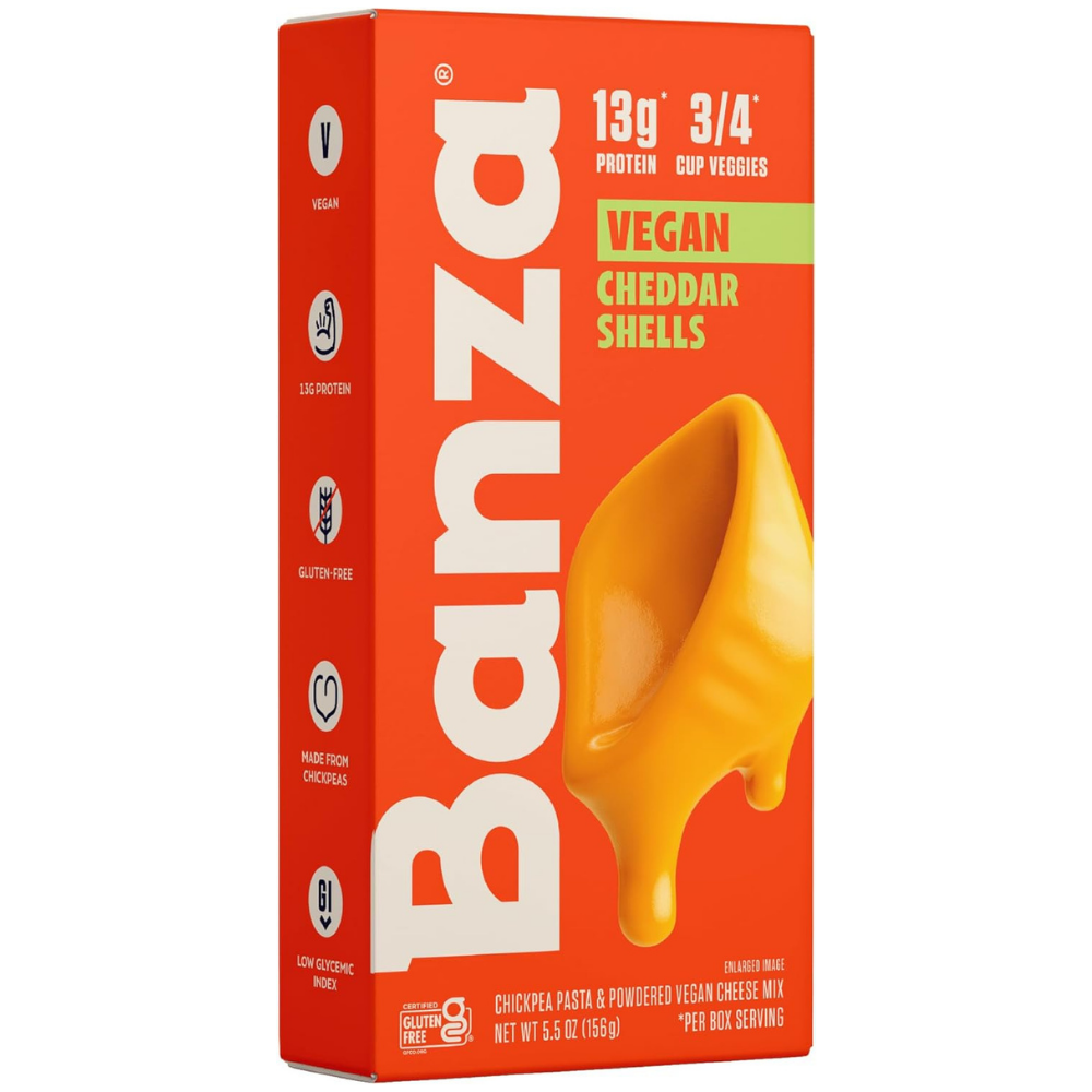 Banza Vegan Pasta Mac & Cheese - Gluten Free, 5.5 Oz