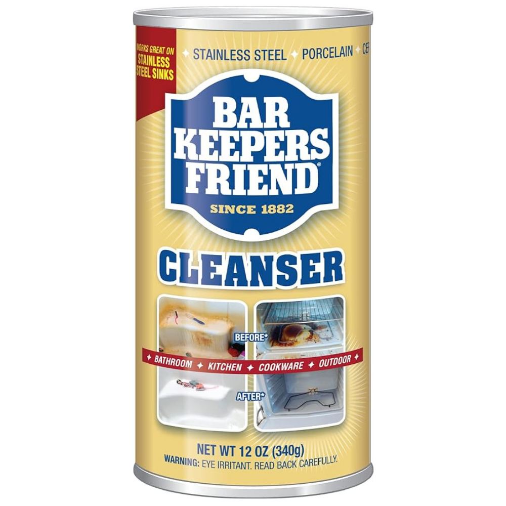 Bar Keepers Friends Cleanser & Polish, 12 Oz, 2 Pack
