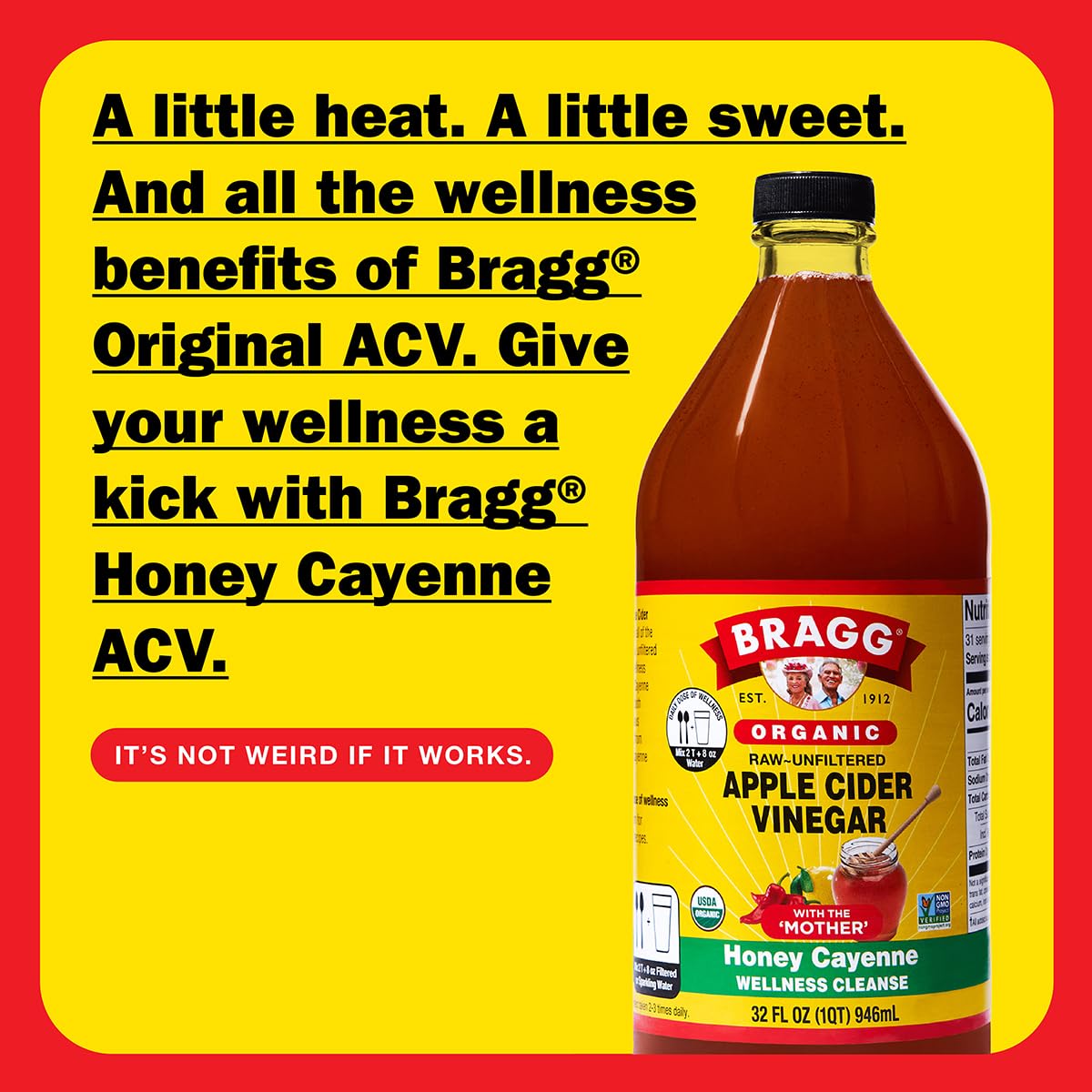 Bragg Organic Raw Apple Cider Vinegar - 16 Oz