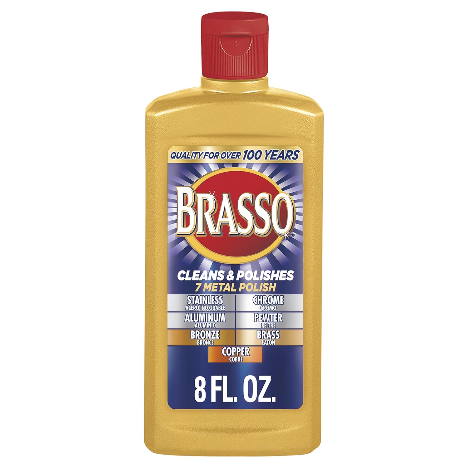Brasso 7 Metals Polish – 8 Oz
