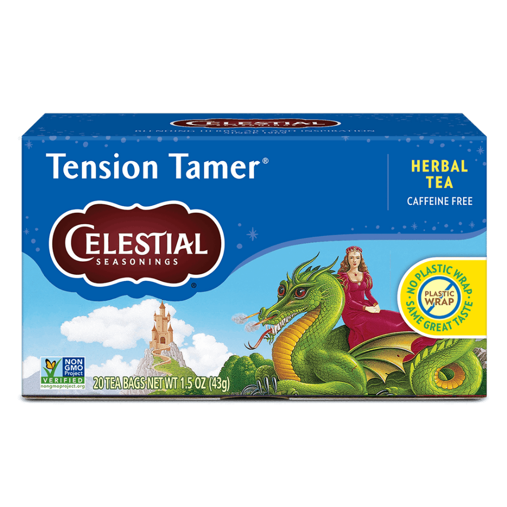 Celestial Seasonings Tension Tamer Herbal Tea, 20 Tea Bags