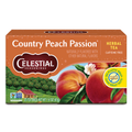 Celestial Seasonings Country Peach Passion Herbal Tea, 20 Tea Bags