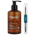 Cliganic Organic Castor Oil with Eyelash Kit, 240ml