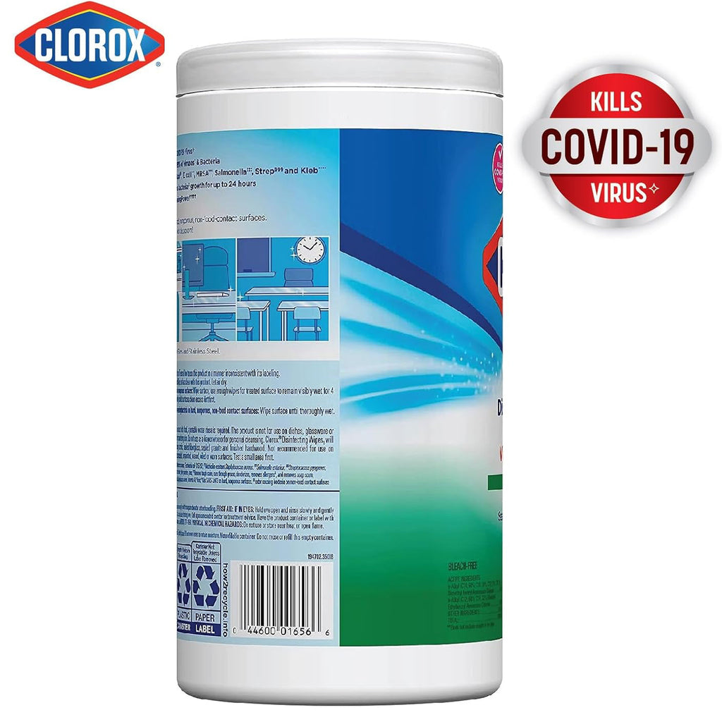 Clorox Disinfecting Wipes, Fresh Scent, 75 Count Canister