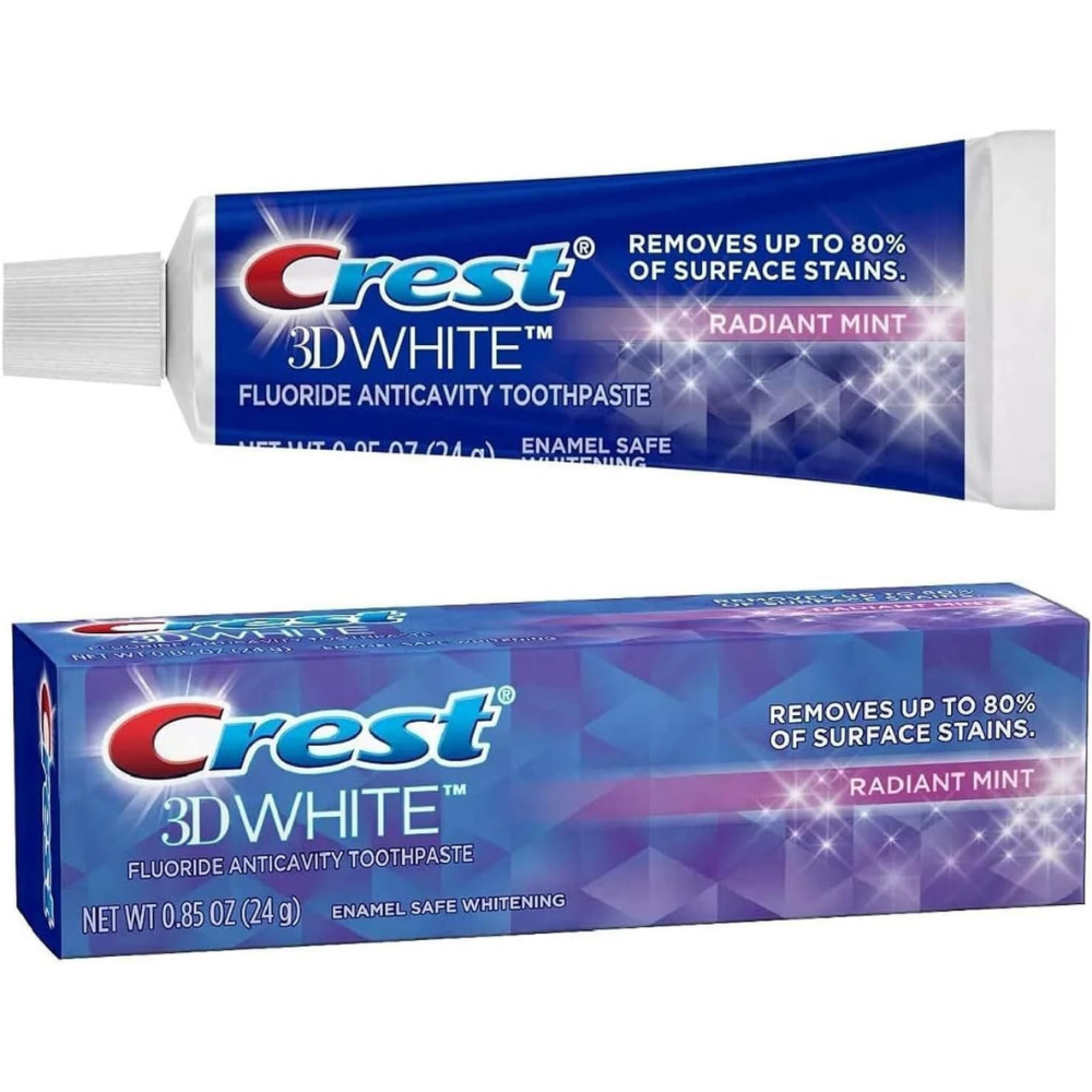 Crest 3D White Toothpast, 0.85 Oz