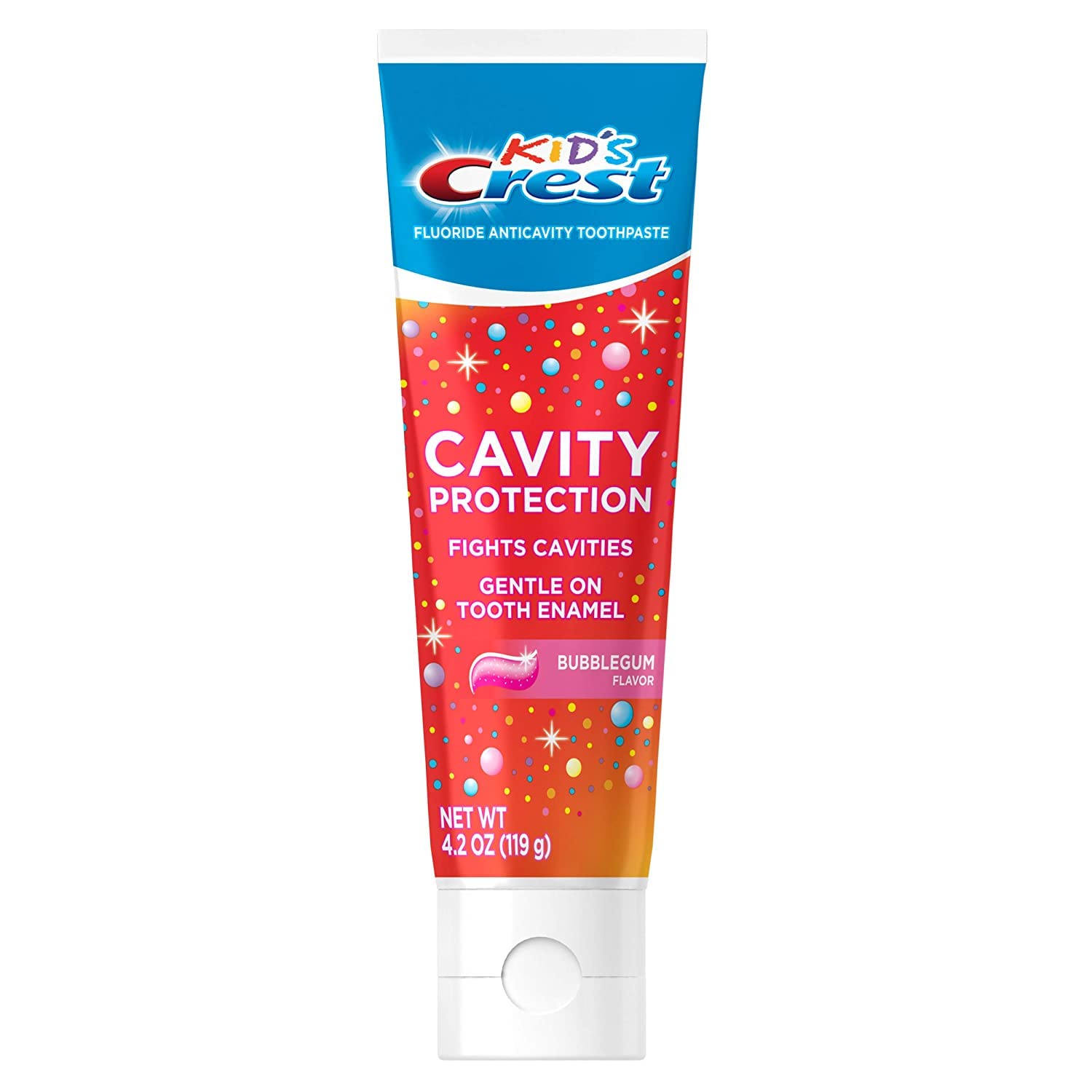Crest Kids Cavity Protection Bubblegum Toothpaste – 4.2oz (3-Pack)