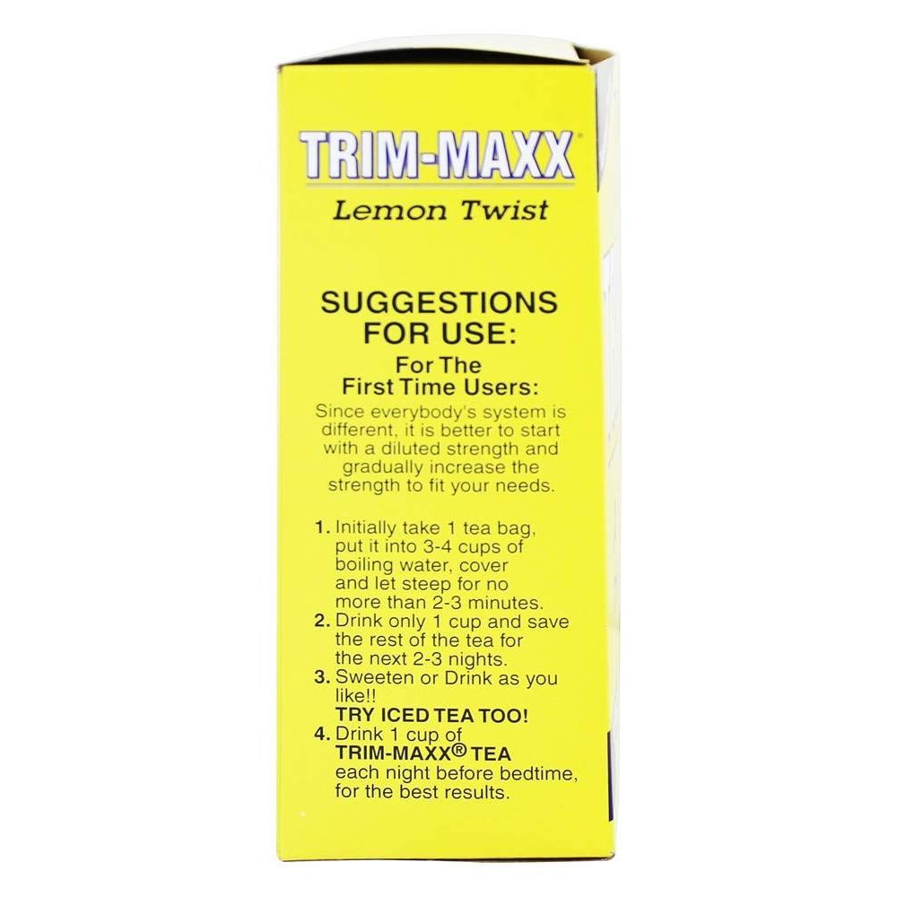 Body Breakthrough Trim-Maxx Diet Tea - Lemon, 60 Bag