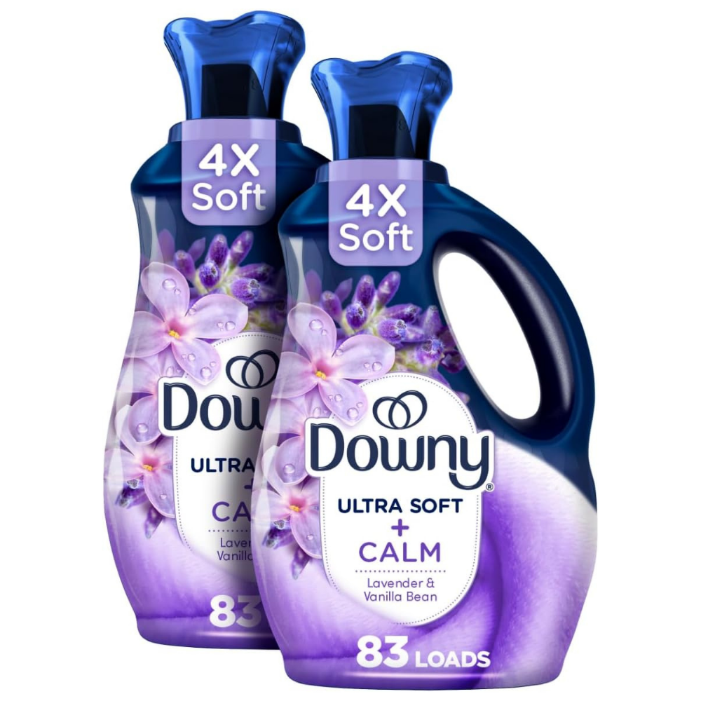 Downy Ultra Soft + Calm Infusions Liquid Fabric Conditioner - Lavender & Vanilla Bean, 56 Oz