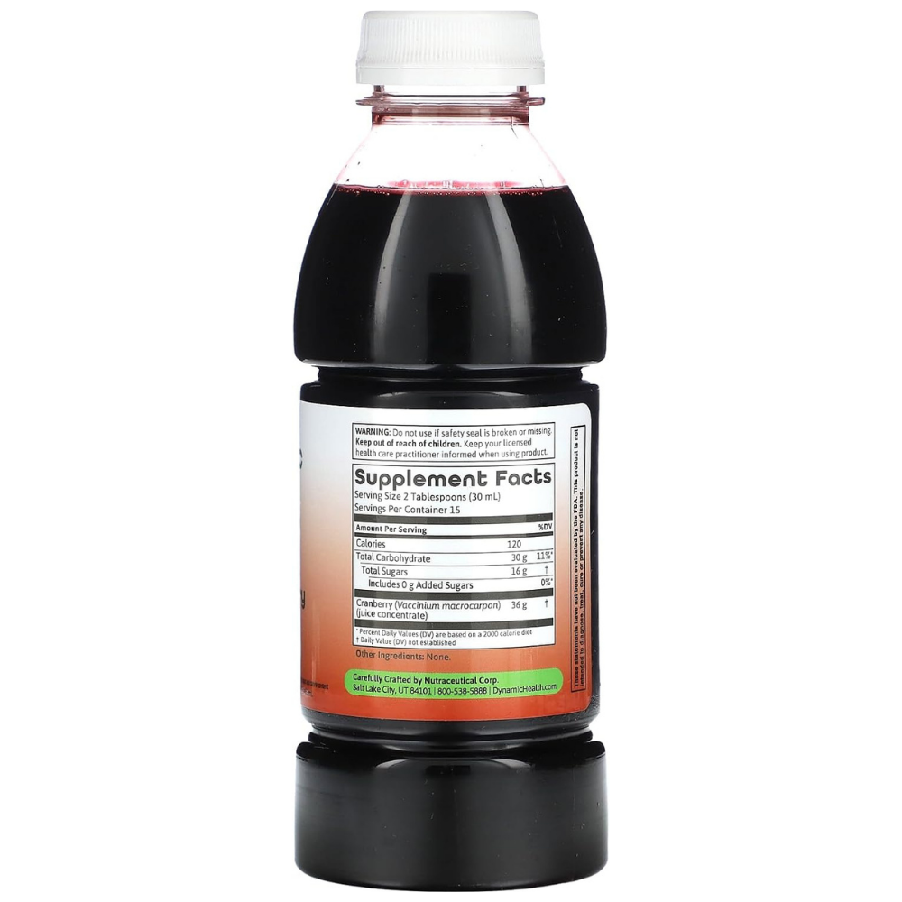 Dynamic Health - Cranberry Juice Concentrate, 16 Oz