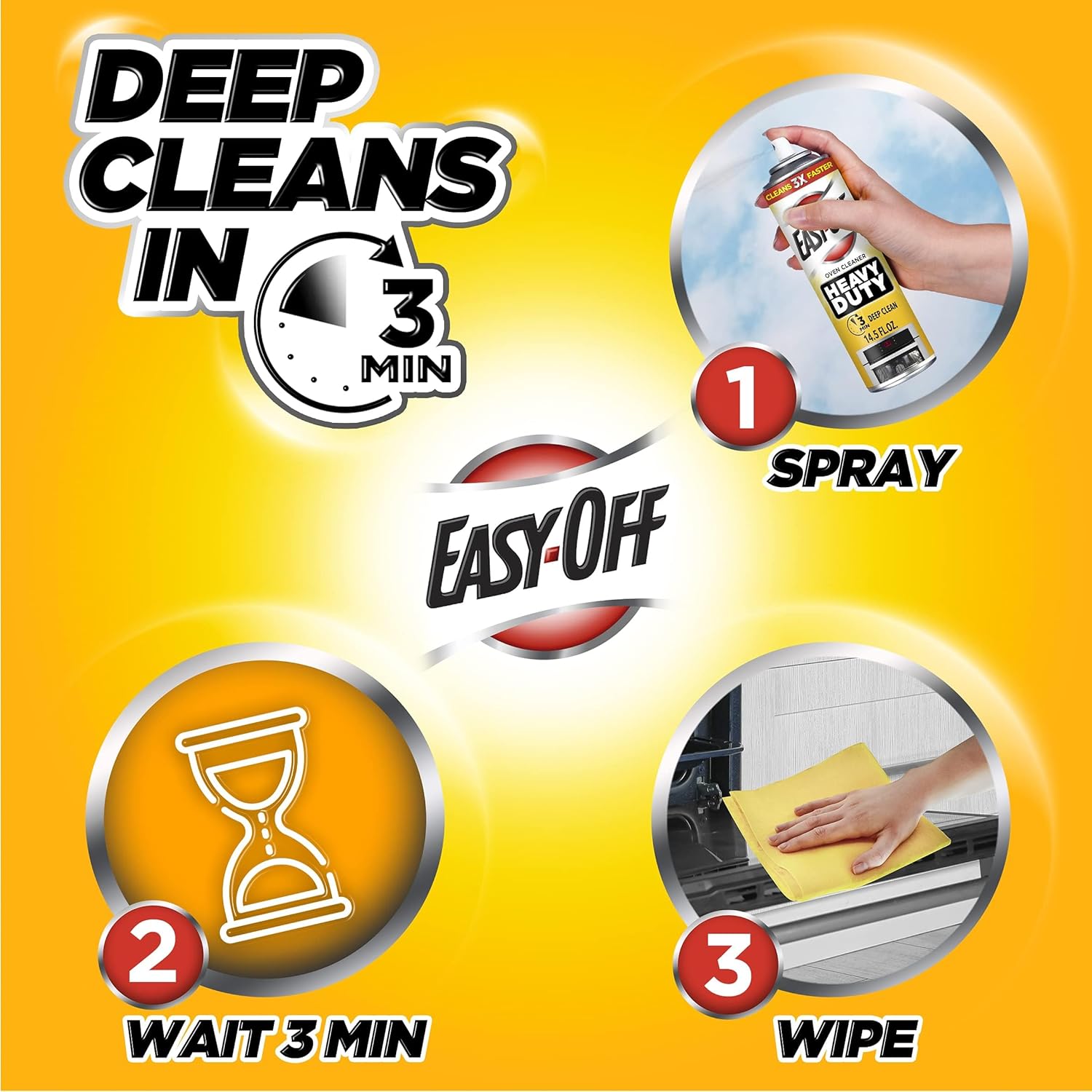 Easy-Off Heavy Duty Oven Cleaner | 14.5 Oz