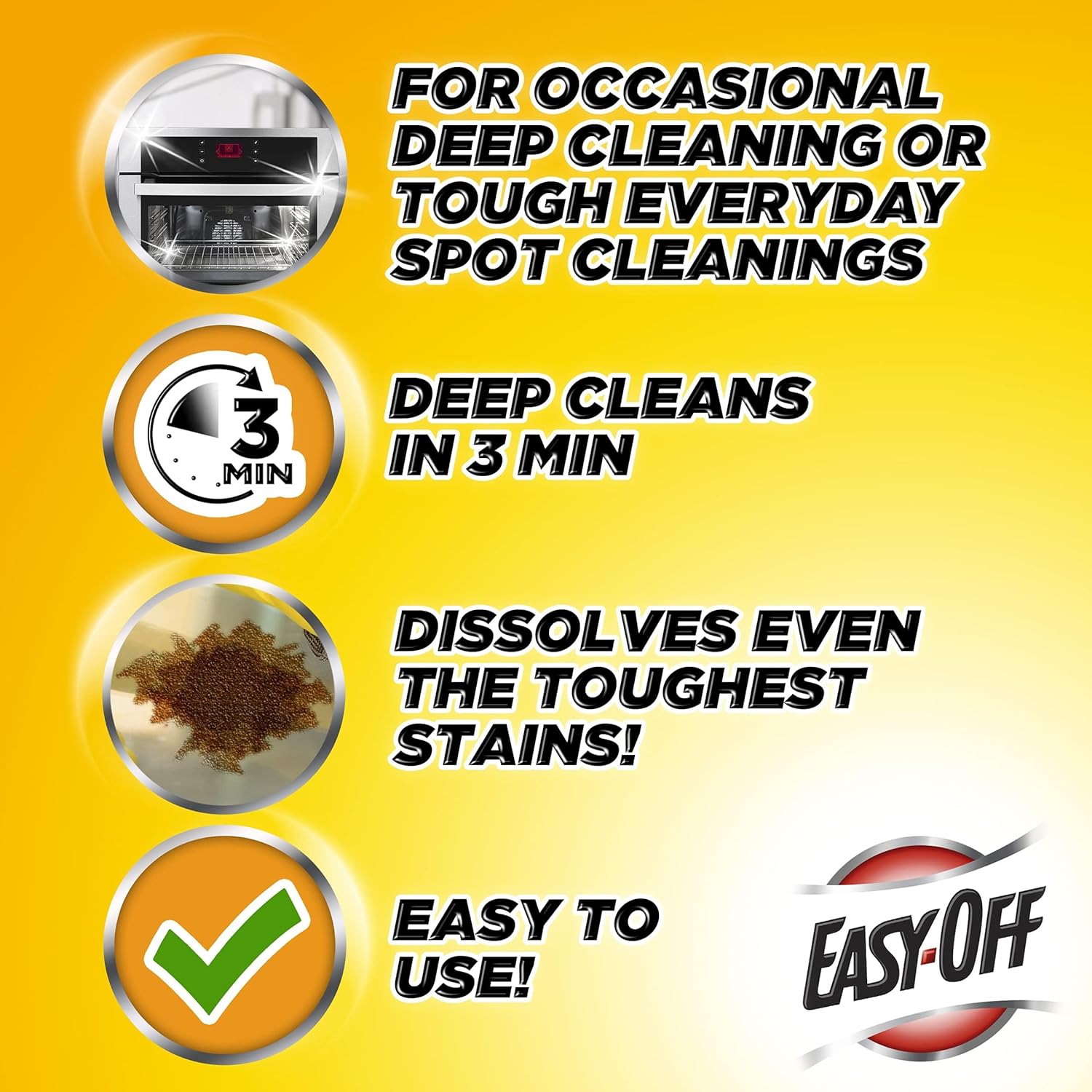 Easy-Off Heavy Duty Oven Cleaner | 14.5 Oz