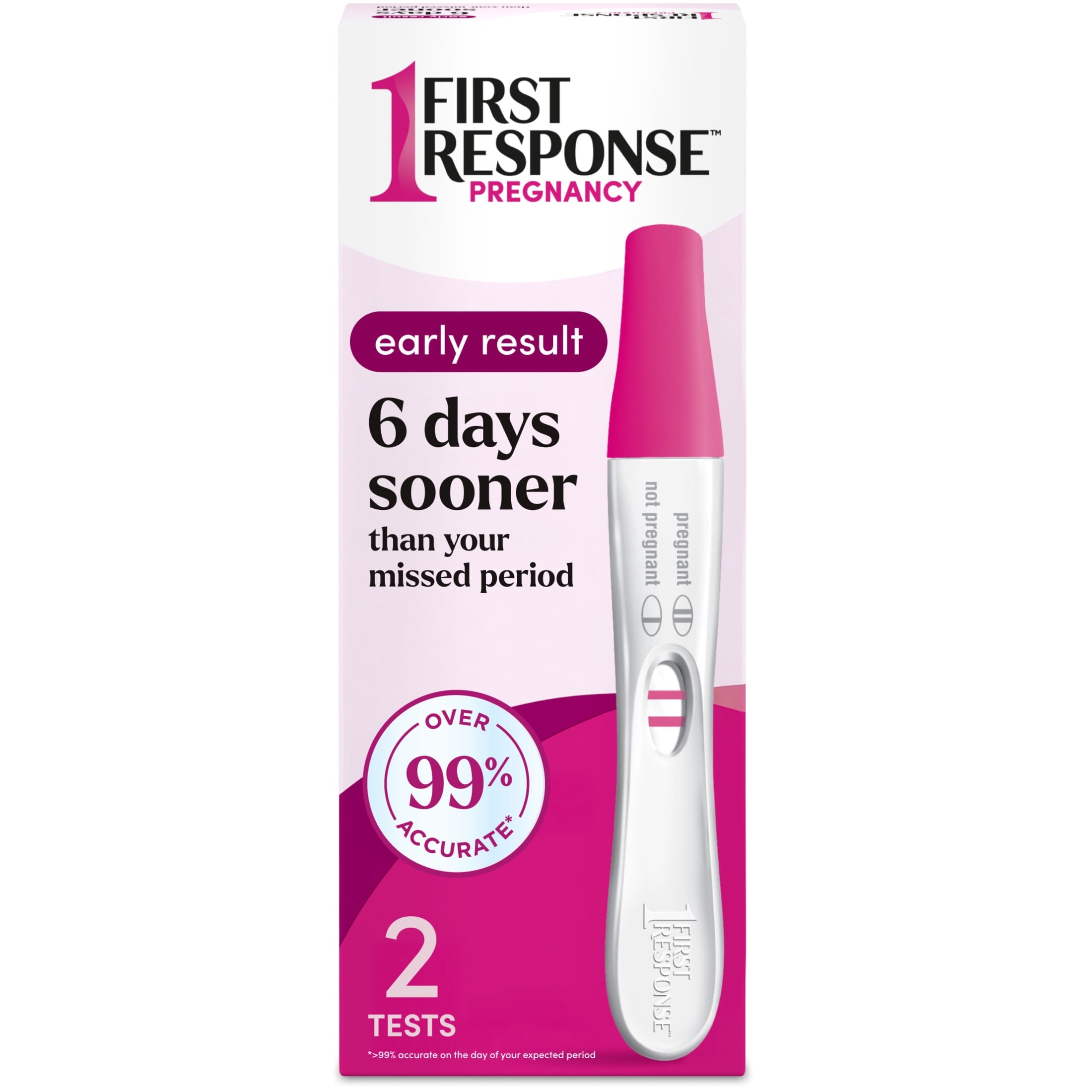 First Response Early Result Pregnancy Test - 2 Count