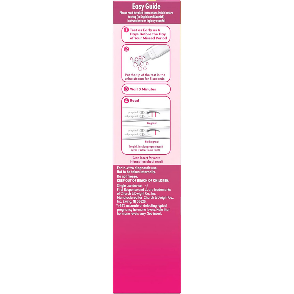 First Response Early Result Pregnancy Test, 3 Count